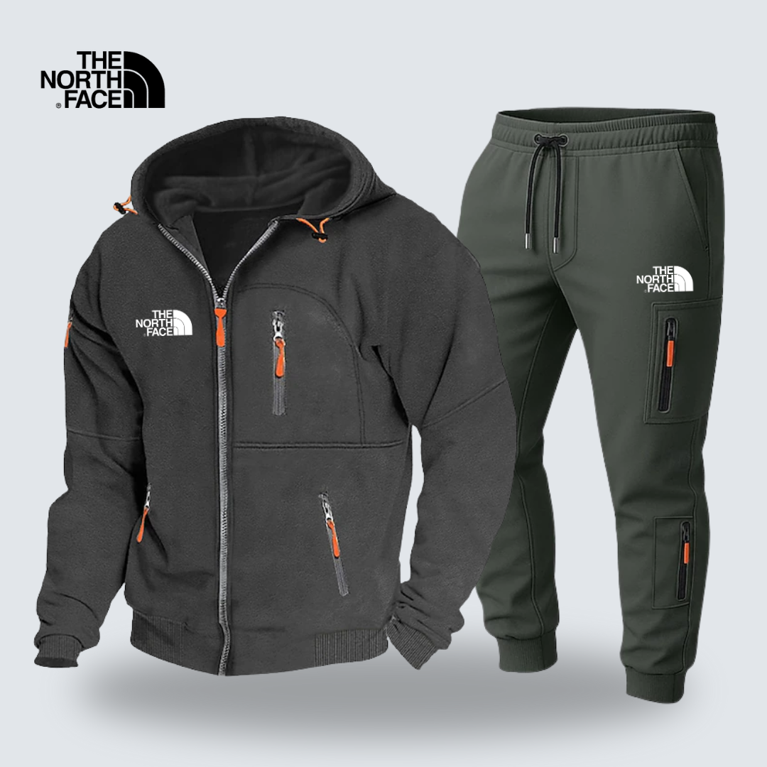 TNF Performance Zip-Up Hoodie Set