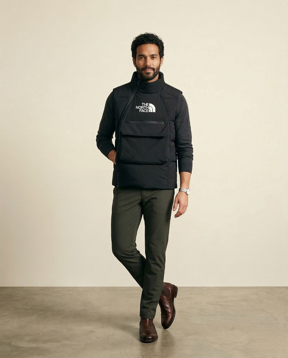 TNF Quilted Vest