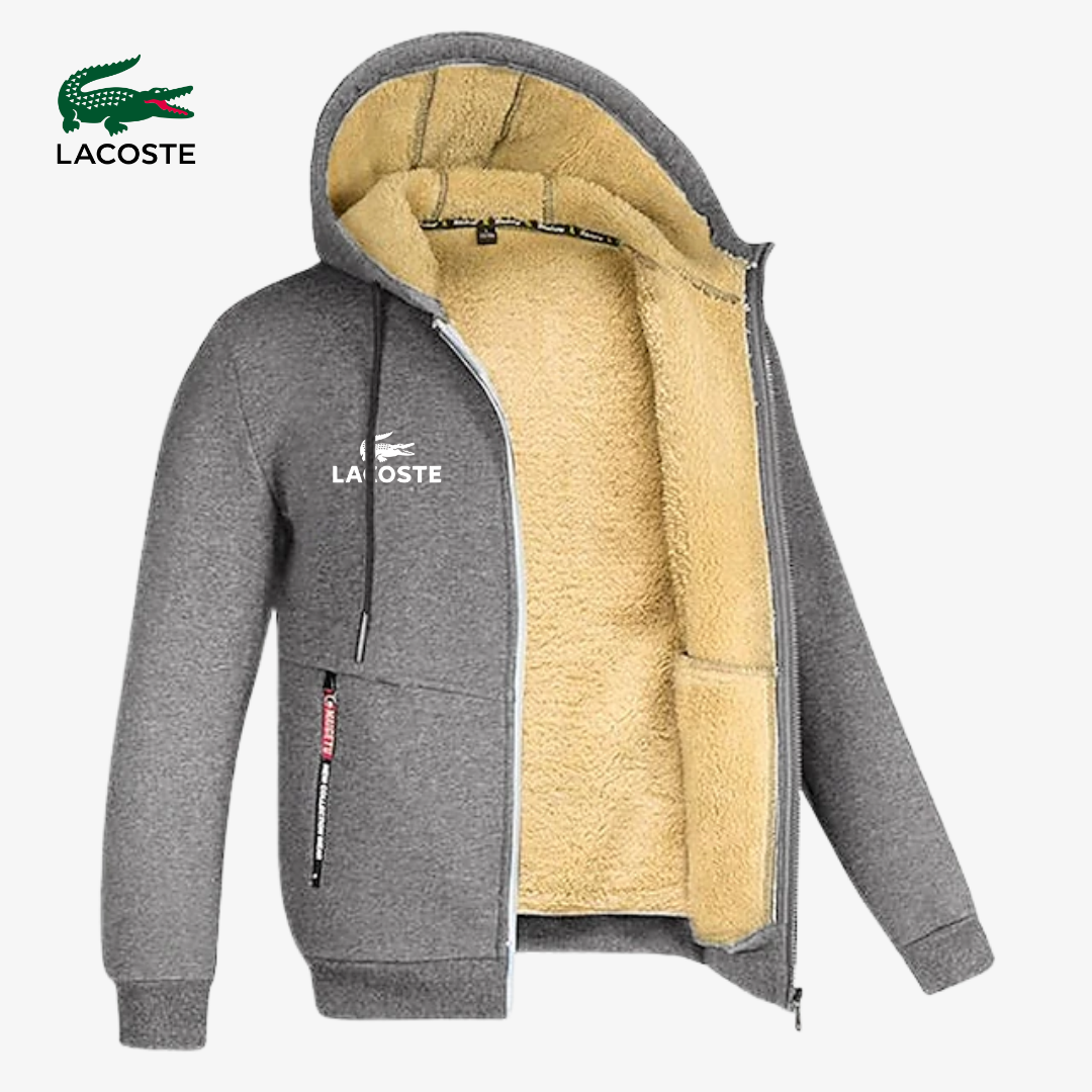 LC Sherpa-Lined Winter Zip Hoodie