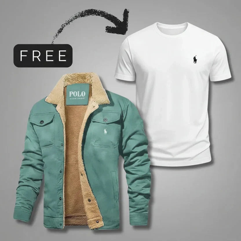 RL Sherpa Jacket with Premium T-Shirt