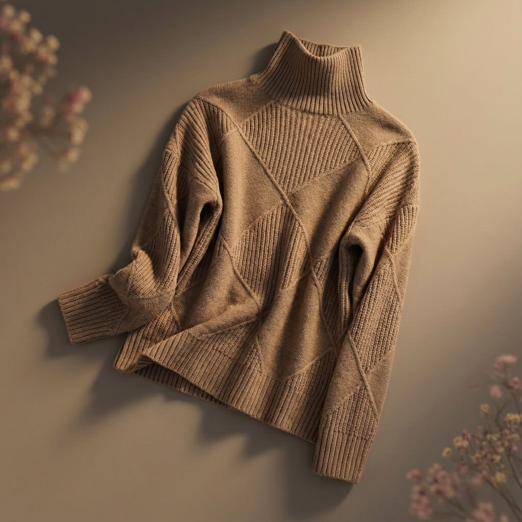 Camryn | Women's Merino Wool Turtleneck Sweater
