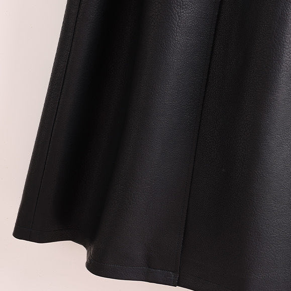 Lucy | Women's Leather Trench Coat