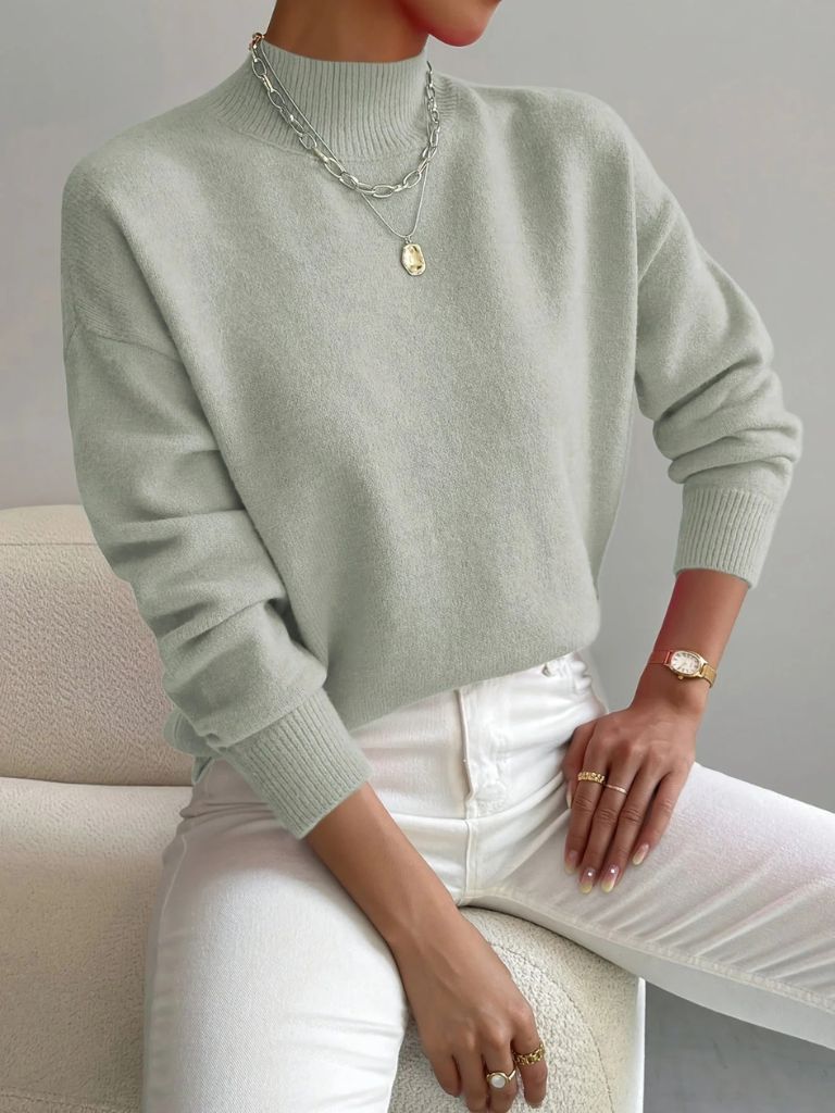 Jordyn | Women's Mock Neck Sweater