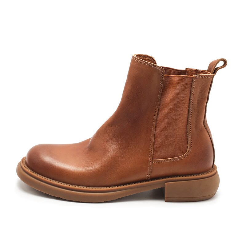 Olivia | Women's Leather Chelsea Boots