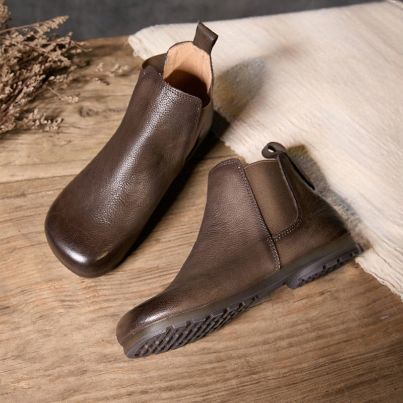 Mia | Women's Leather Chelsea Boots
