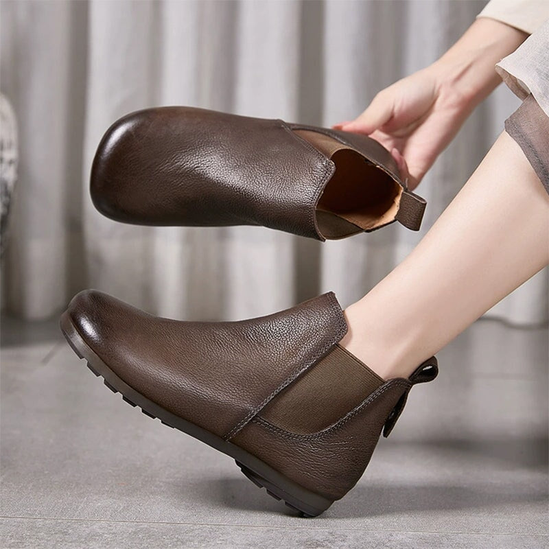 Mia | Women's Leather Chelsea Boots