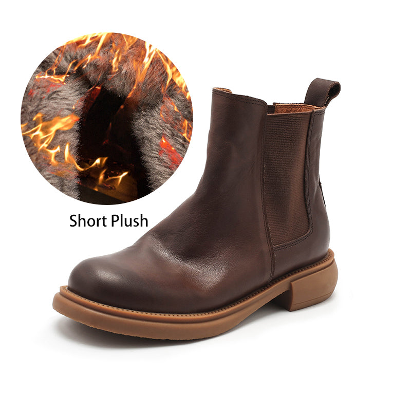 Olivia | Women's Leather Chelsea Boots