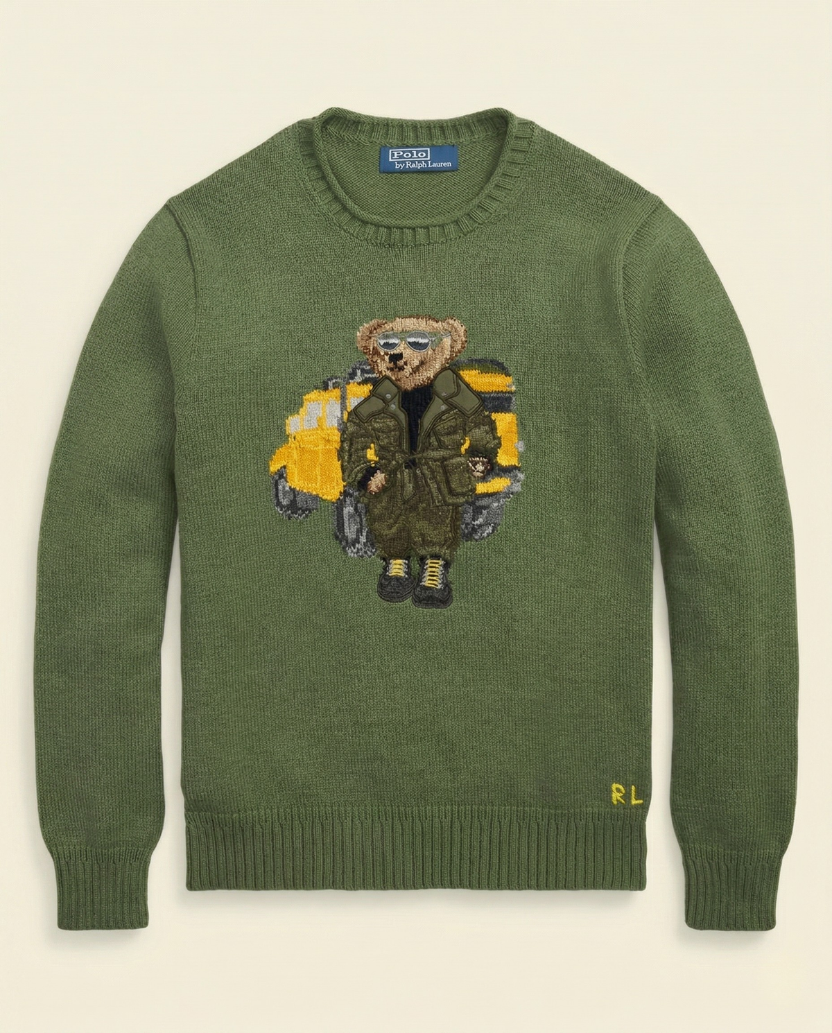 RL Ranger Polo Bear Knit Sweater