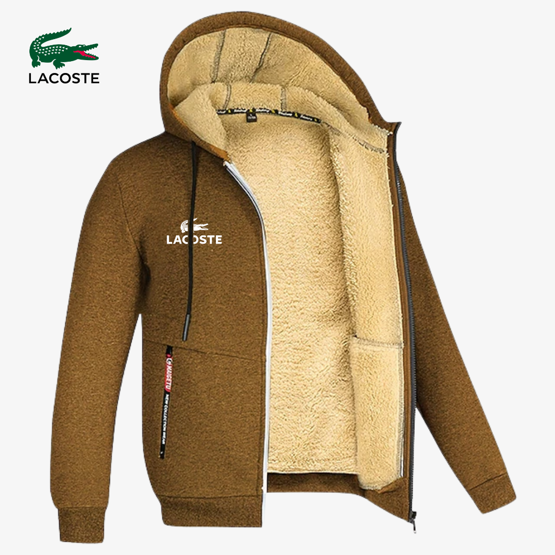 LC Sherpa-Lined Winter Zip Hoodie