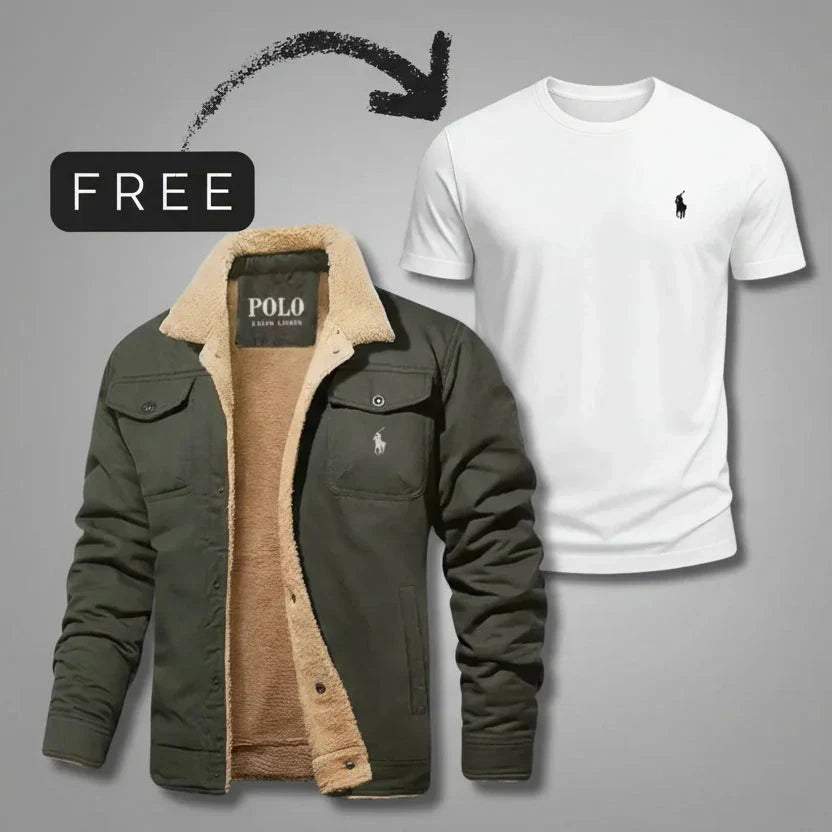 RL Sherpa Jacket with Premium T-Shirt