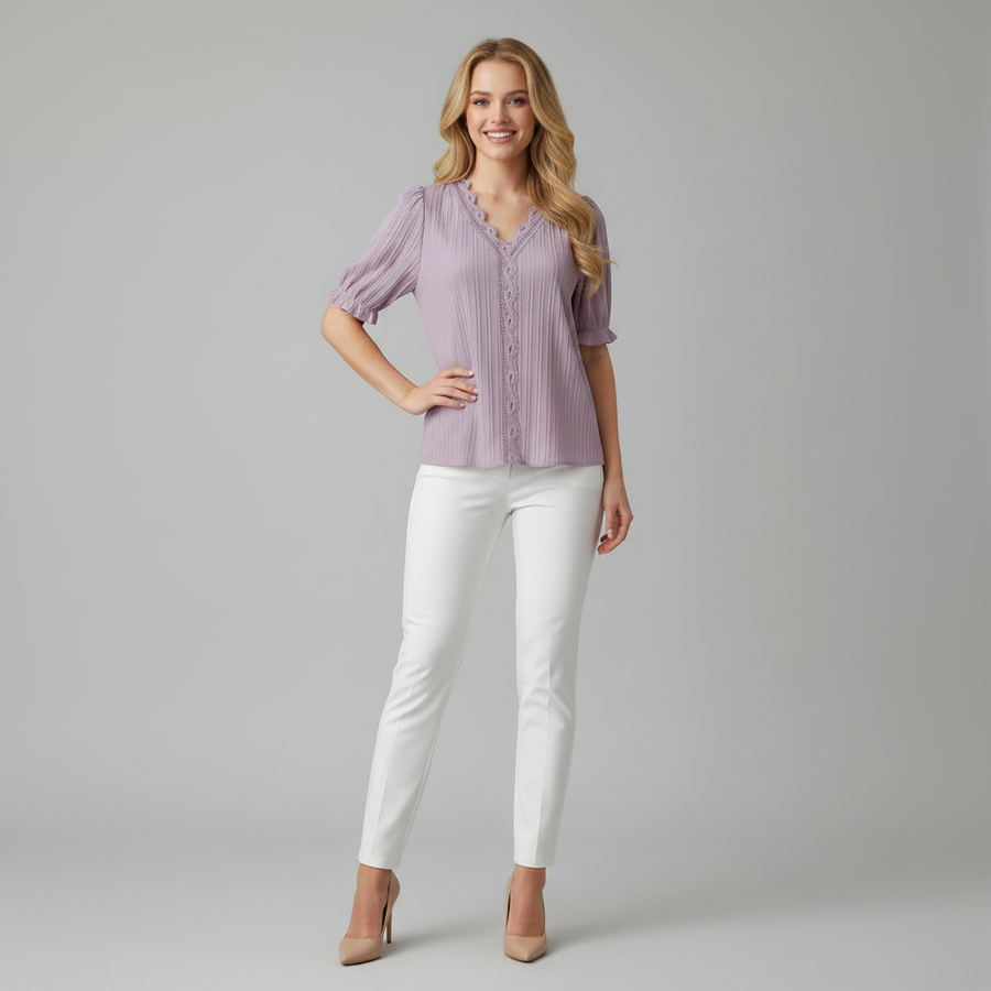 Astrid | Elegant Summer Blouse for Women