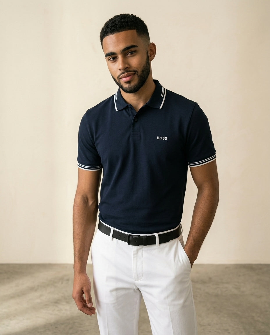 BS Paddy Slim-Fit Cotton Polo Shirt