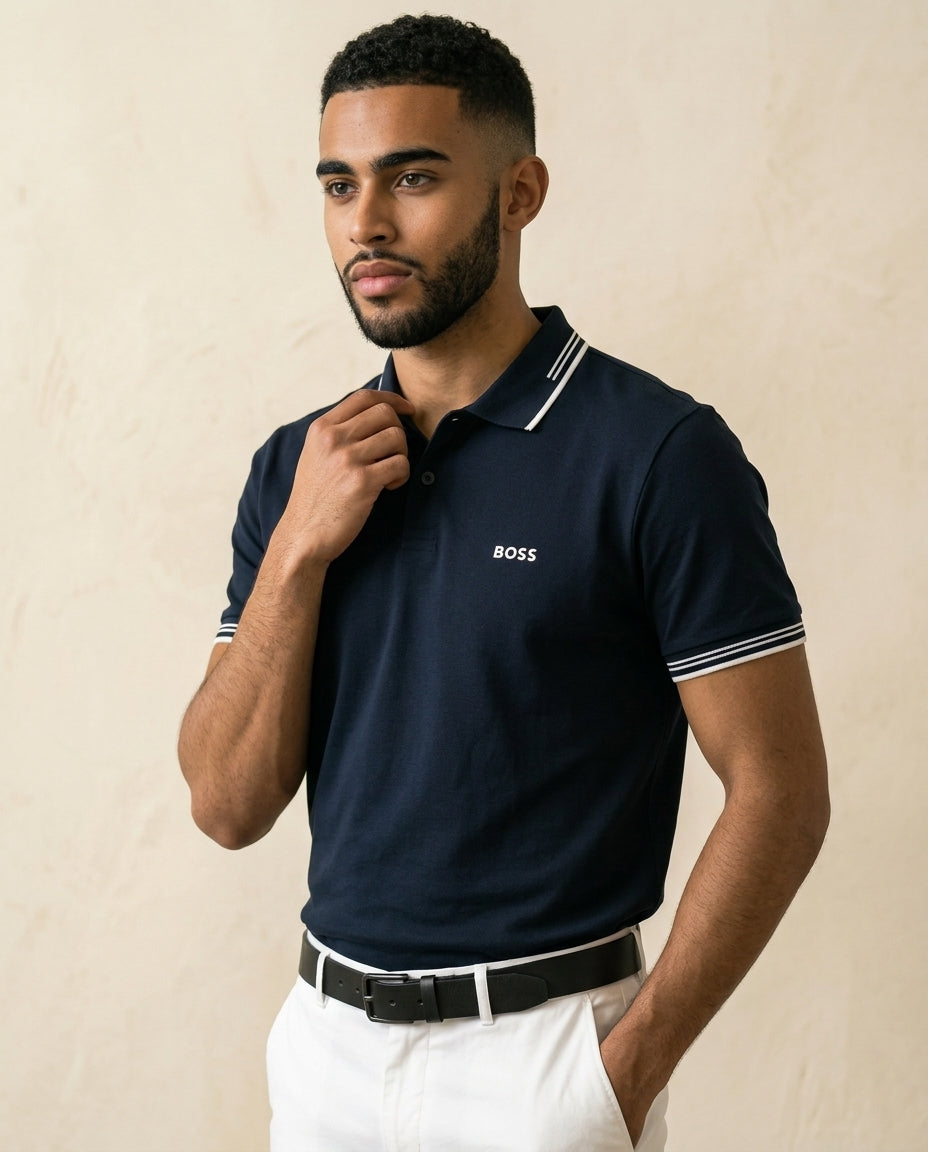 BS Paddy Slim-Fit Cotton Polo Shirt