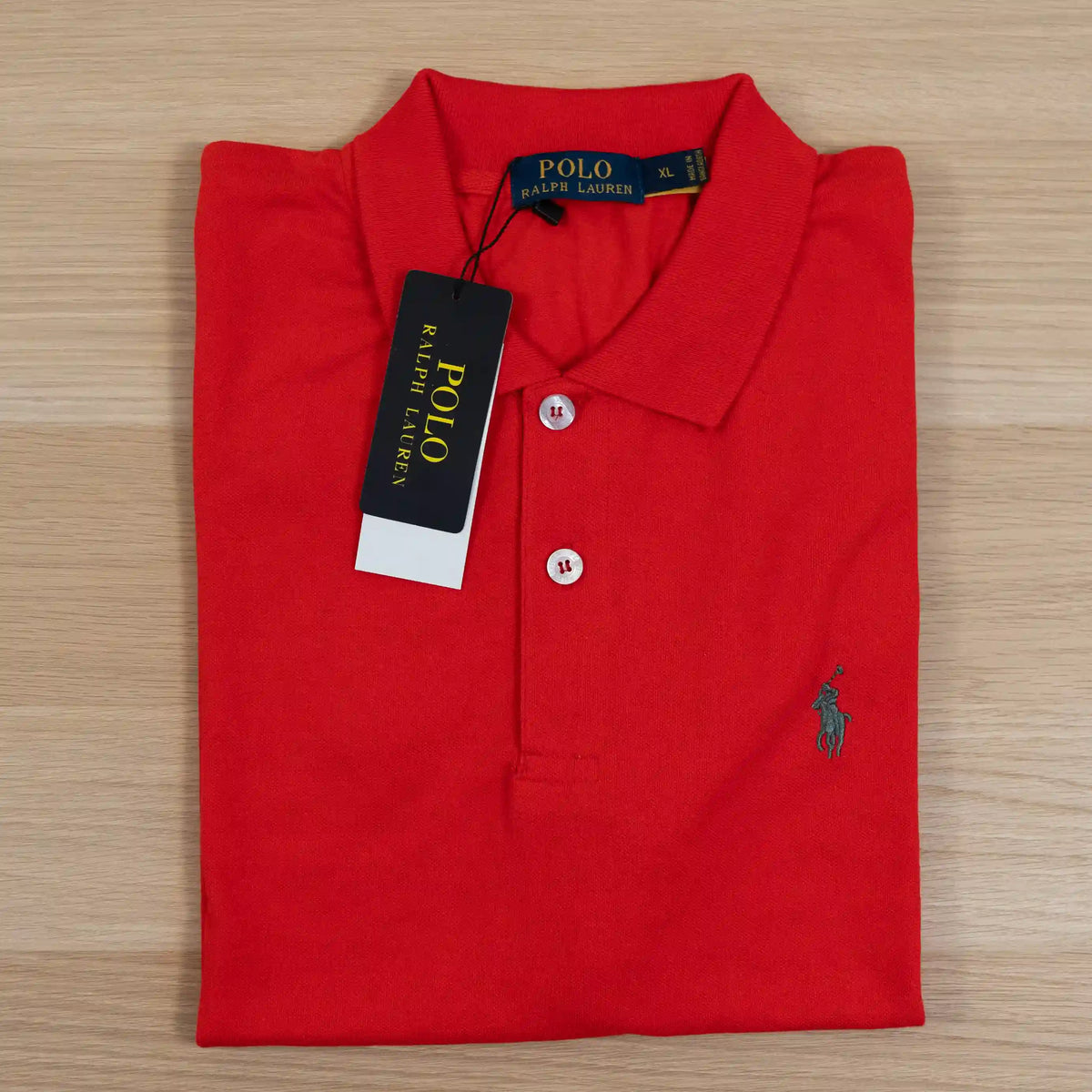 RL Men's Slim-Fit Short-Sleeve Polo T-Shirt