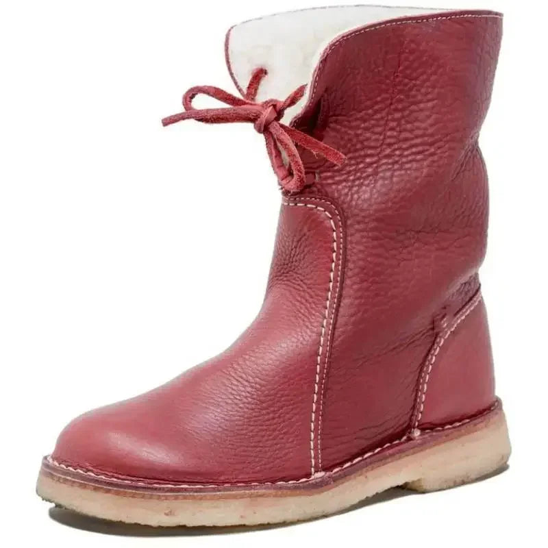 Sophie | Women's Faux Fur Lined Winter Boots with Non-Slip Sole