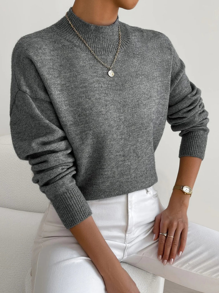 Jordyn | Women's Mock Neck Sweater