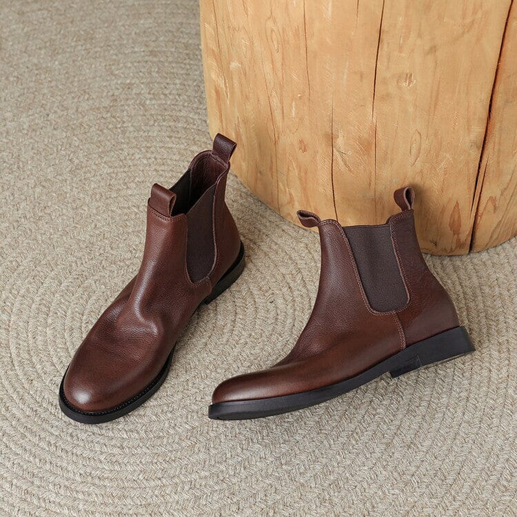 Charlotte | Women's Leather Chelsea Boots