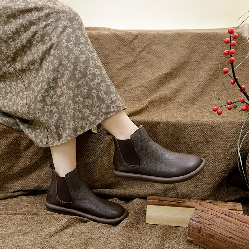 Evelyn | Women's Leather Chelsea Boots
