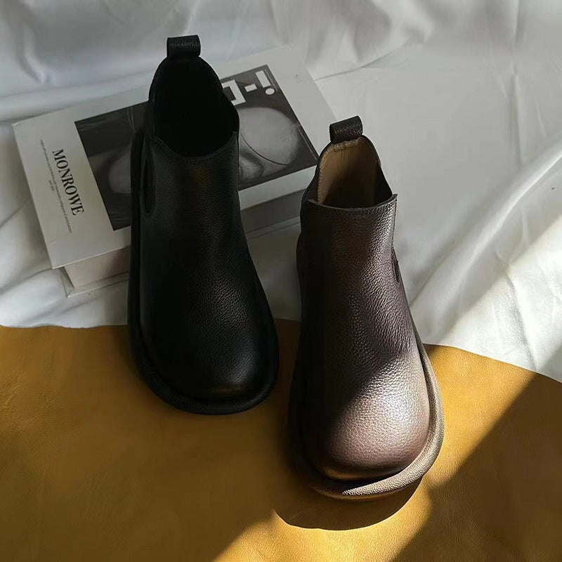 Evelyn | Women's Leather Chelsea Boots