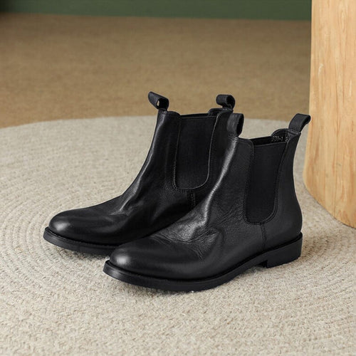 Charlotte | Women's Leather Chelsea Boots