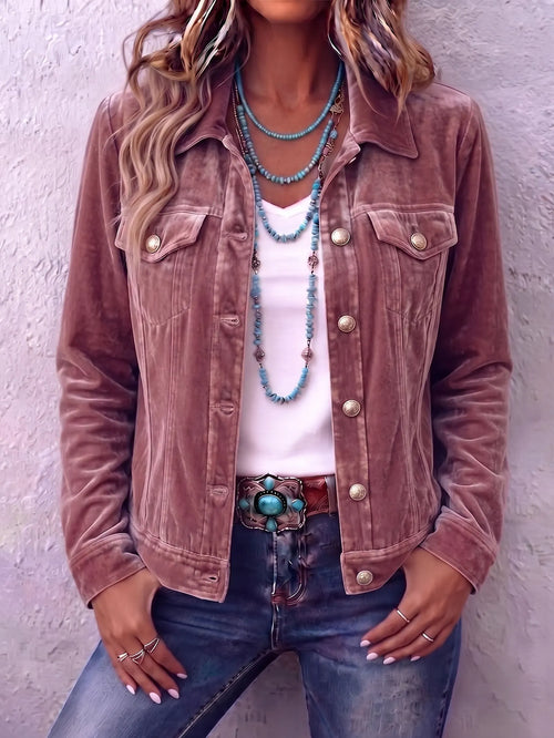 Brynn | Women's Corduroy Trucker Jacket