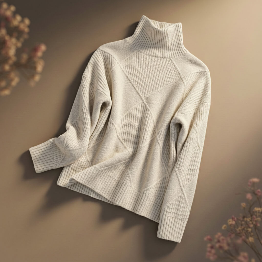 Camryn | Women's Merino Wool Turtleneck Sweater