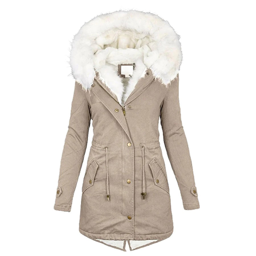 Jolene | Women's Winter Coat - Padded Fleece Lined Parka